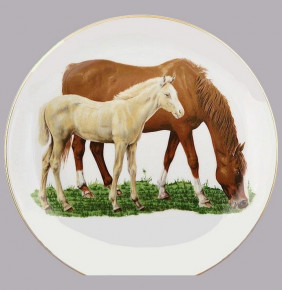 Тарелка декоративная 24 см настенная  Leander "Лошади" 9 / 158865
