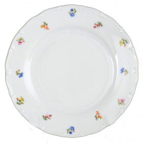 Набор тарелок 21 см 6 шт  Bohemia Porcelan Moritz Zdekauer 1810 s.r.o. "Офелия /Мелкие цветы" / 027389