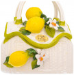 Декоративное изделие Сумка 25 см  Orgia &quot;Лимоны&quot; / 246706