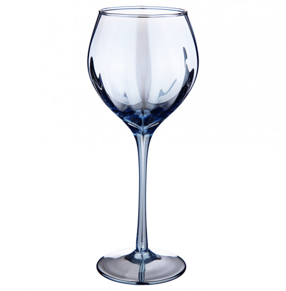 Бокалы для белого вина 250 мл 6 шт  LEFARD &quot;Черное море /Рифленка&quot; / 244210