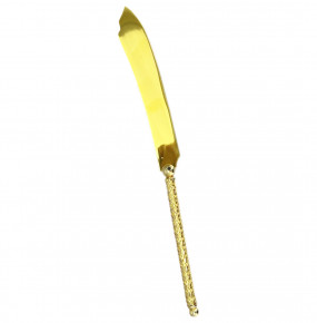 Столовый прибор Нож для торта  CLARET di Annamaria Gravina "Стразы /Золото" / 275855
