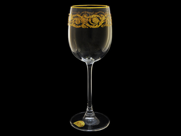 Бокалы для белого вина 260 мл 6 шт  Rona &quot;Эсприт /Золотая коллекция, тонкое золото&quot; / 018330