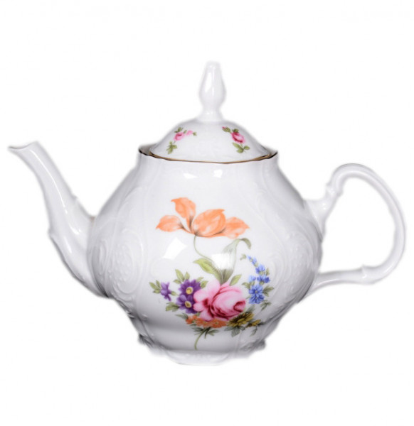 Заварочный чайник 1,2 л без крышки  Thun &quot;Бернадотт /Полевой цветок&quot; / 246549