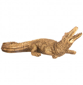 Фигурка 87 см  LEFARD "Крокодил" /бронза с позолотой / 298997