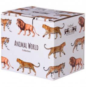 Кружка 400 мл  LEFARD "Animal world /Леопард" / 263914