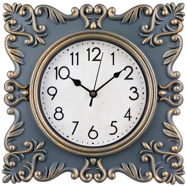 Часы настенные 30 х 30 см кварцевые  LEFARD &quot;ROYAL HOUSE/Антик зеленый&quot; / 187966