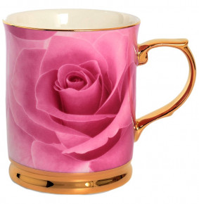 Кружка 400 мл  Royal Classics "Розовая роза" / 148734