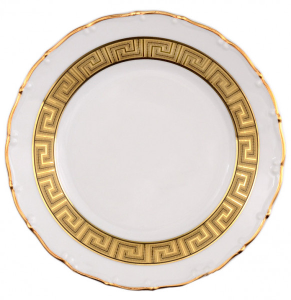 Набор тарелок 17 см 6 шт  Bohemia Porcelan Moritz Zdekauer 1810 s.r.o. &quot;Магнолия /Версаче&quot; / 065187