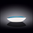 Салатник 25 х 16,5 х 6 см овальный голубой  Wilmax &quot;Spiral&quot; / 261677