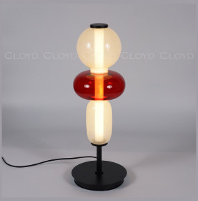Настольная лампа 1 рожковая  Cloyd "SUPERNOVA" / выс. 56 см - черный / 347829