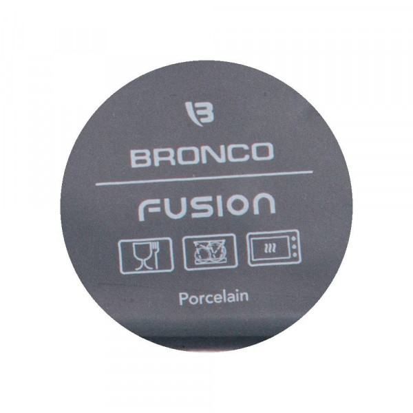 Тарелка 30 х 23 х 2,5 см  Bronco &quot;Fusion /Серый&quot; (2шт.)  / 276989