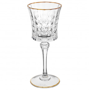 Бокалы для белого вина 190 мл 6 шт  Cristal d’Arques "Даймонд /Золотой ободок" / 247576