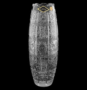 Ваза для цветов 25,5 см  Aurum Crystal "Хрусталь резной" / 096538