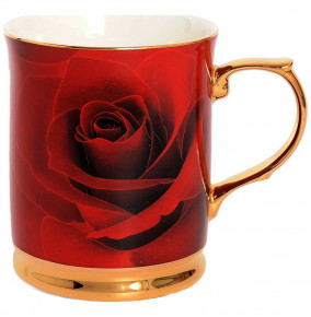 Кружка 400 мл  Royal Classics "Красная роза" / 148733