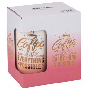 Кружка 385 мл  LEFARD "Coffemania /Coffee makes Everything Possible" / 301244