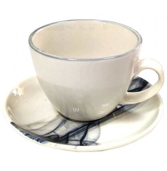 Набор чайных пар 200 мл 6 шт  O.M.S. Collection &quot;Tulu Porselen /LUNA&quot; / 285904