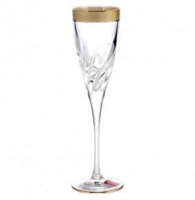 Бокалы для шампанского 120 мл 6 шт  RCR Cristalleria Italiana SpA "Трикс /1010" / 146442