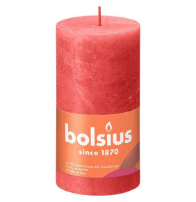 Свеча Рустик 13 х 6,8 см "Shine /Цветущий розовый /Bolsius" (время горения 60 ч) / 278276