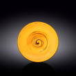 Тарелка 22,5 см глубокая жёлтая  Wilmax &quot;Spiral&quot; / 261606