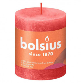 Свеча Рустик 8 х 6,8 см "Shine /Цветущий розовый /Bolsius" (время горения 35 ч) / 278283