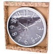 Часы настенные 36 см кварцевые темный мрамор  LEFARD &quot;LOVELY HOME&quot; / 187956