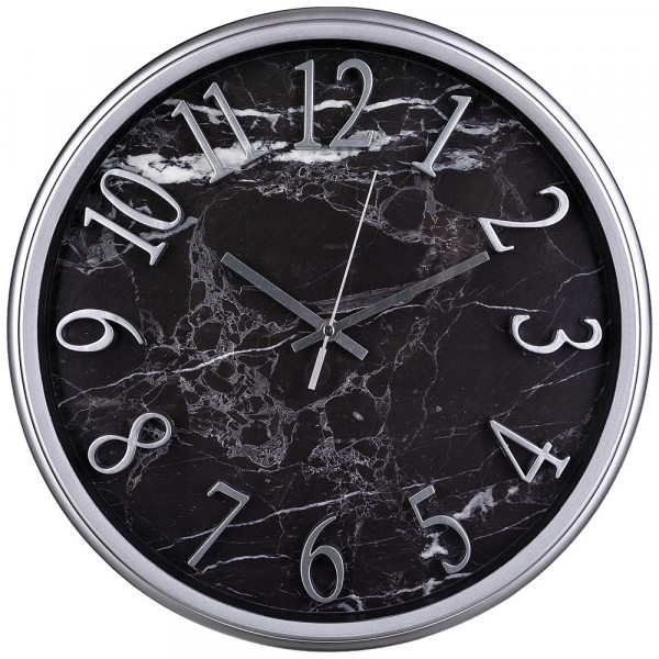 Часы настенные 36 см кварцевые темный мрамор  LEFARD &quot;LOVELY HOME&quot; / 187956