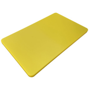 Доска разделочная 60 х 40 х 1,8 см прямоугольная желтая / 320118