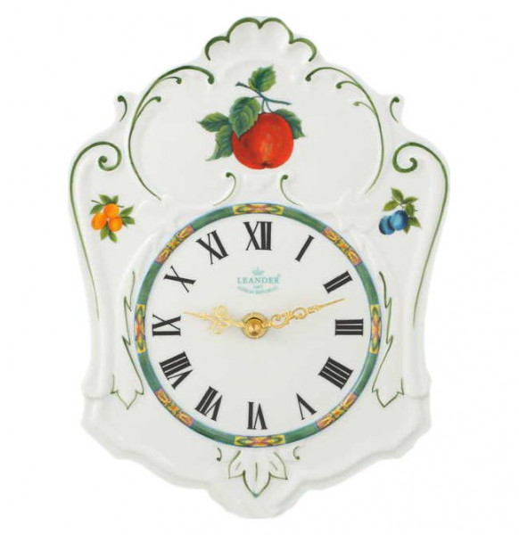 Часы настенные с ходиками 25 см  Leander &quot;Якубов /Фруктовый сад&quot; / 158811