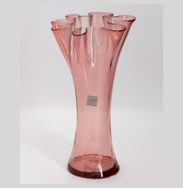 Ваза для цветов 30 см розовый  SAN MIGUEL &quot;Artesania&quot; (инд.упаковка) / 323136