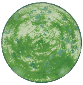 Тарелка 18 см плоская зеленая  RAK Porcelain "Peppery" / 314763