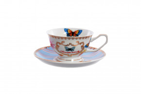 Набор чайных пар 6 шт н/н  Royal Classics "Бабочки" / 155505