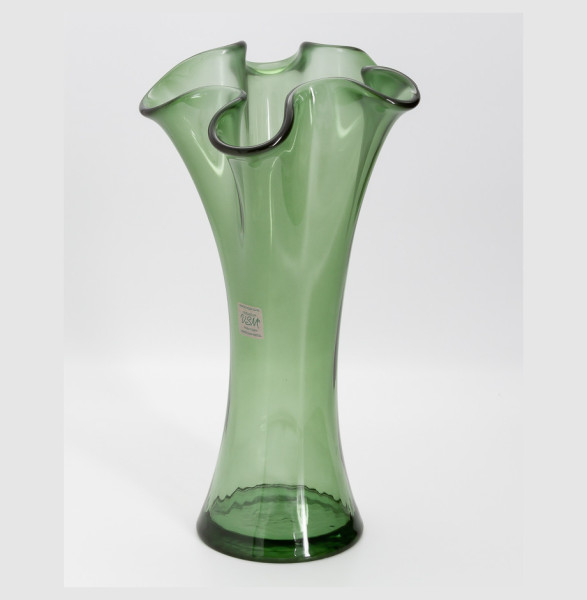Ваза для цветов 30 см тёмно-зелёный  SAN MIGUEL &quot;Artesania&quot; (инд.упаковка) / 323138