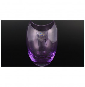Ваза для цветов 18 см фиолетовая  Crystalex CZ s.r.o. "Gondola" / 094703