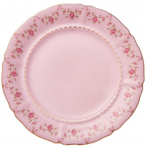 Набор тарелок 21 см 6 шт  Leander "Соната /Розовый цветок" розовая / 273079