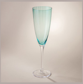 Бокалы для шампанского 290 мл 2 шт  LEFARD "Mirage emerald" / 343529
