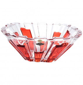 Фруктовница 31 см  Aurum Crystal "Болеро /Красная" / 146004