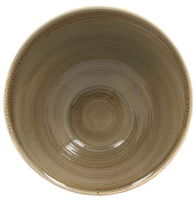 Тарелка 22 х 9 см ассиметричная 650 мл  RAK Porcelain "Twirl Alga" / 314898