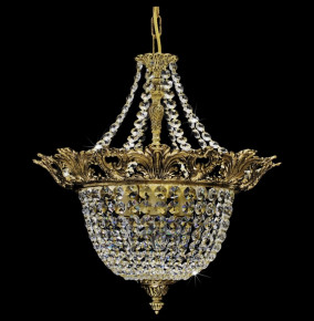 Люстра 6 рожковая хрусталь/бронза  Royal "Роял" / 117200