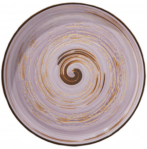 Тарелка 23 см сиреневая  Wilmax "Spiral" / 261684