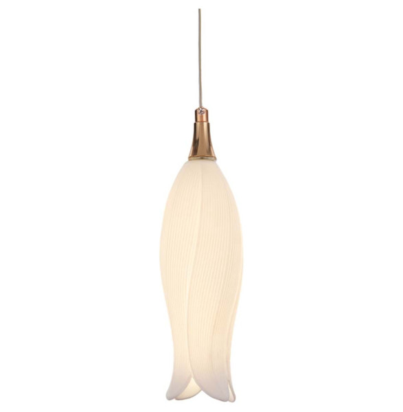 Подвесной светильник 1 рожковый  Cloyd &quot;ARGANA&quot; / керамика - E14 - золото / 341498
