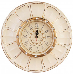 Часы настенные 35 см круглые "Royal Classics /Стразы" / 151336