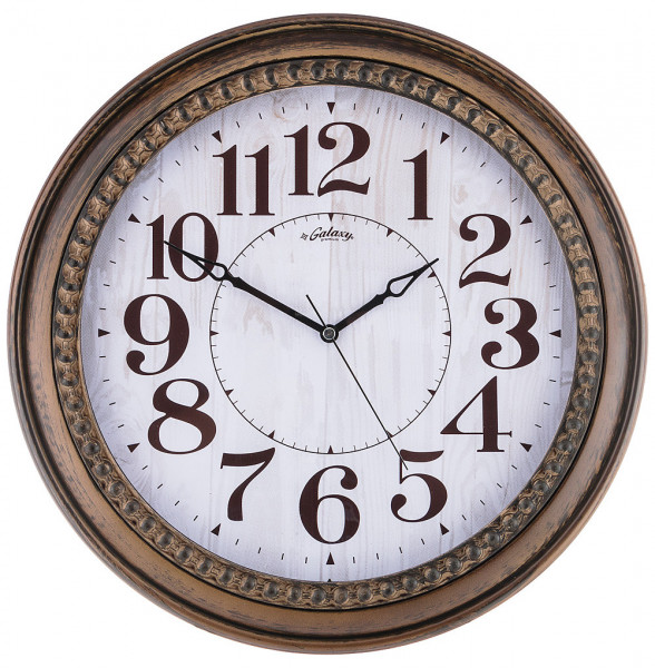 Часы настенные 44,5 см кварцевые круглые &quot;GALAXY&quot; / 234051