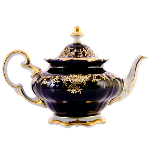 Заварочный чайник 750 мл  Weimar Porzellan &quot;Ювел /Синий с золотым узором&quot; / 012327