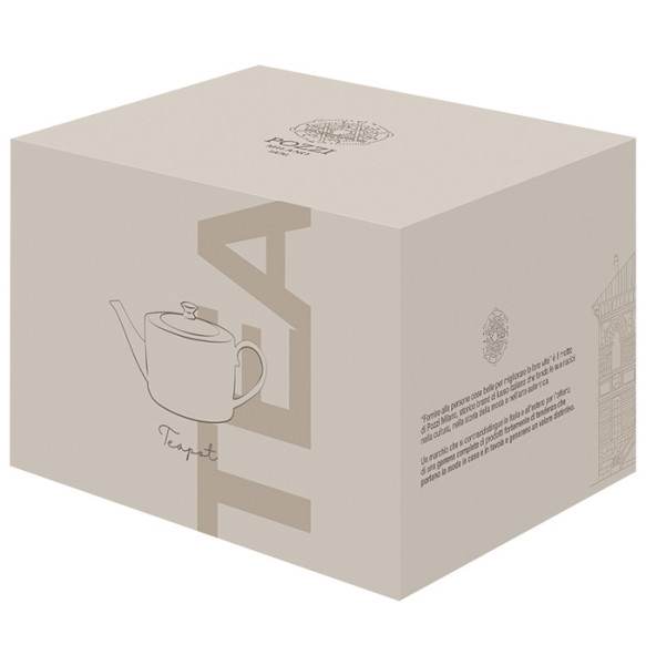 Заварочный чайник 1,2 л  Pozzi Milano 1876 &quot;Deco&quot; (подарочная упаковка) / 334620