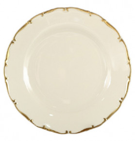 Набор тарелок 19 см 6 шт  Bohemia Porcelan Moritz Zdekauer 1810 s.r.o. "Анжелика /Золотая отводка /СК" / 066422