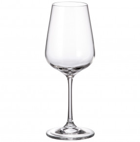 Бокалы для белого вина 360 мл 6 шт  Crystalite Bohemia "Дора /Без декора" / 117101