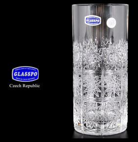 Стаканы для воды 350 мл 6 шт "Glasspo /Хрусталь резной" / 011745
