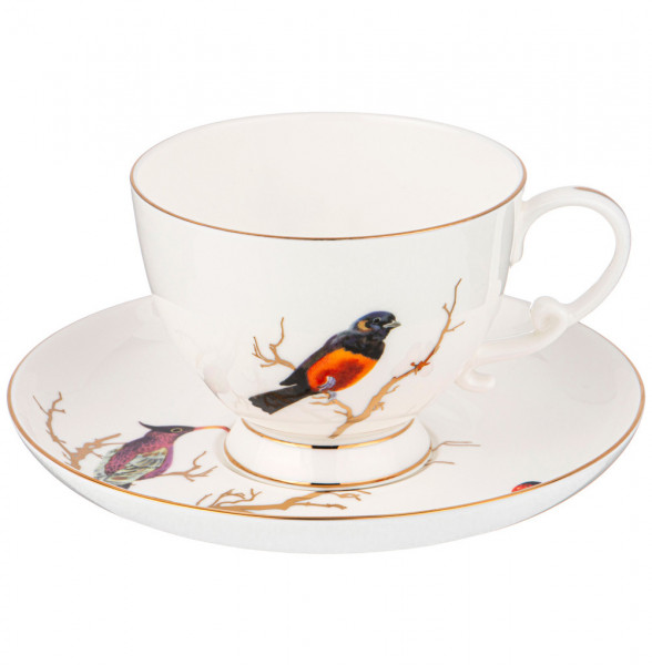 Чайный сервиз на 6 персон 15 предметов  LEFARD &quot;Райская птица&quot; / 233108