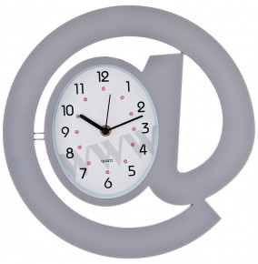 Часы настенные 30 см кварцевые серые  LEFARD "СОБАЧКА"  / 188025