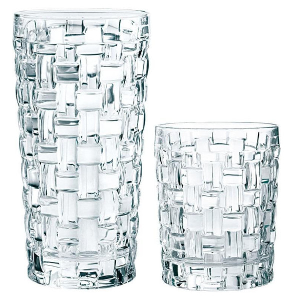Набор стаканов 12 предметов (стаканы для воды 6 шт по 395 мл + для виски 6 шт 330 мл)  Nachtmann &quot;Bossa Nova&quot; / 313555